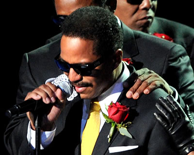 Marlon Jackson Mourning His Brother